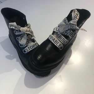 Zara black boots